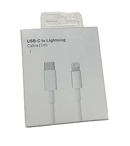 Cabo USB-C para Lightning 1 metro – 20W