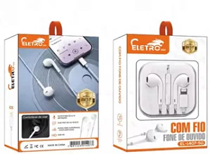 FONE DE OUVIDO LIGHTNING ELETRO