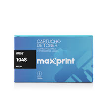 Cartucho de toner Maxprint 104S P Compatível com Samsung