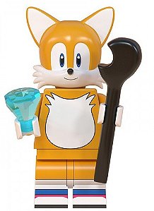 Boneco Bloco Montar Sonic The Hedgehog - Stocktoys