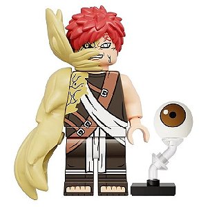 Boneco Bloco Montar Gaara Naruto