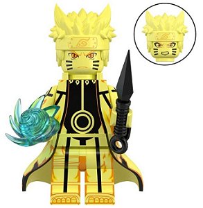 Boneco Bloco de Montar Naruto Kurama