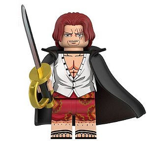 Boneco Bloco Montar Shanks One Piece
