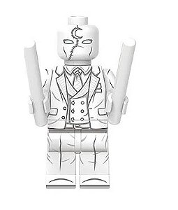 Boneco Bloco Montar Senhor da Lua Marvel