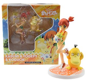 Boneco Misty Psyduck E Togepi Pokemon - Megahouse