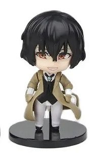 Boneco Minifigura Bungo Stray Dog Osamu Dazai