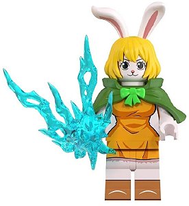 Boneco bloco de Montar One Piece Carrot