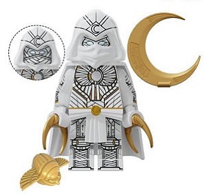 Boneco Bloco de Montar Cavaleiro da Lua - Moon Knight