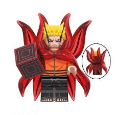 Boneco Bloco de Montar Naruto – Jinchuriki da 9 Caudas