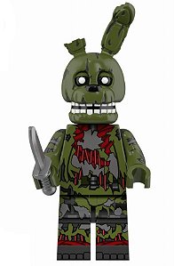 Boneco Bloco de Montar FNAF Springtrap