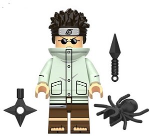 Boneco Bloco de Montar Shino Aburame Naruto