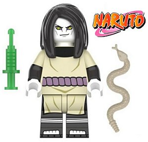 Boneco Bloco de Montar Orochimaru Akatsuki Naruto