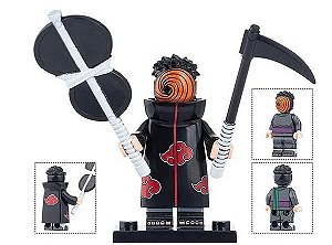 Boneco Bloco de Montar Tobi - Obito Uchiha Akatsuki Naruto