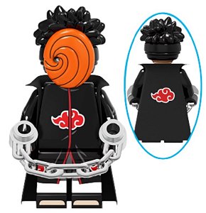 Boneco Bloco de Montar Obito Uchiha Akatsuki Naruto
