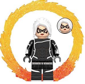 Boneco Bloco de Montar Gata Negra Marvel – Black Cat