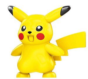 Boneco Bloco de Montar Pikachu - Pokemon