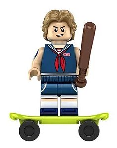 Boneco Bloco de Montar Stranger Things Steve Harrington