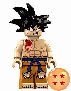 Boneco Bloco de Montar Dragão Ball - Goku