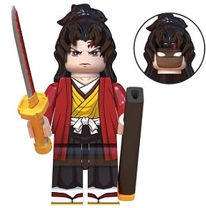 Boneco Bloco de Montar Demon Slayer Yoriichi Tsugikuni