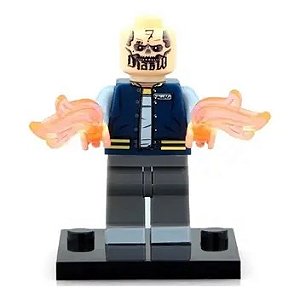 Boneco Bloco de Montar Esquadrão Suicida El Diablo