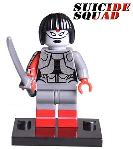 Boneco Bloco de Montar Esquadrão Suicida Katana