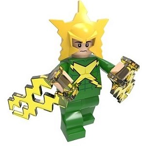 Boneco Bloco de Montar Electro Marvel