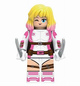 Boneco Bloco de Montar Gwenpool - Deadpool Marvel