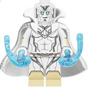 Boneco Bloco de Montar Visão – White Vision