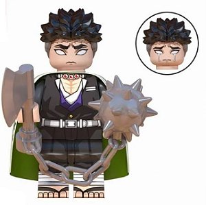 Boneco Bloco de Montar Demon Slayer Gyomei Himejima