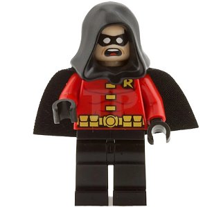 Boneco Bloco de Montar Robin filme Herói DC