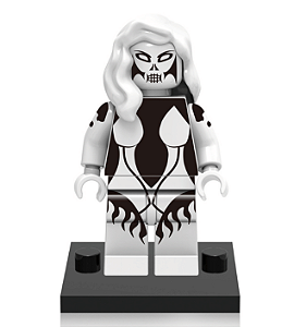 Boneco Bloco de Montar Supervilã Silver Banshee - DC