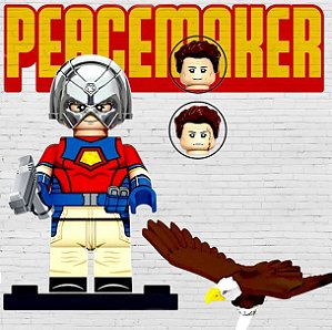 Boneco Bloco de Montar Peacemaker DC - Pacificador