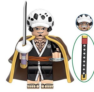 Boneco Bloco de Montar One Piece Trafalgar D. Water Law