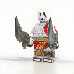 Boneco Bloco de Montar God Of War - Kratos