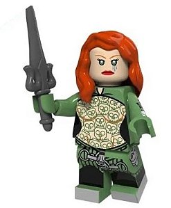 Boneco Bloco de Montar Hera Venenosa Anti-heroína e vilã