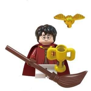 Boneco Bloco de Montar Harry Potter Quidditch