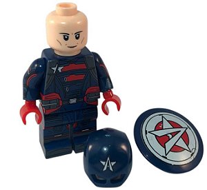 Boneco Bloco de Montar Agente Americano (U.S.Agent)