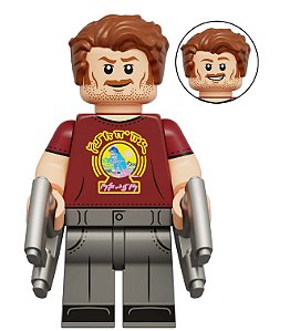 Boneco Bloco de Montar Guardiões da Galaxia Peter Quill