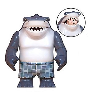 Boneco Bloco de Montar King Shark – Tubarão Rei DC