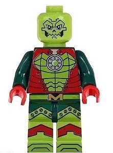 Boneco Bloco de Montar Metallo Super Vilão - Batman