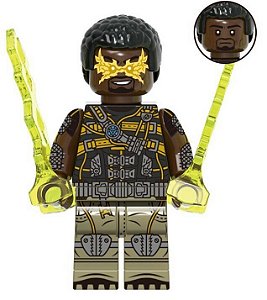 Boneco Bloco de Montar Electro Spiderman