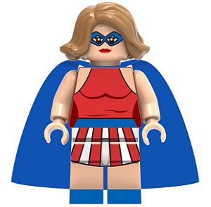 Boneco Bloco de Montar Miss América Joan Dale DC