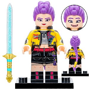 Boneco Bloco de Montar Rumi Guerreiras do K-Pop