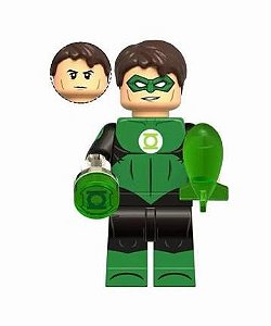 Boneco Bloco de Montar Hal Jordan Lanterna Verde