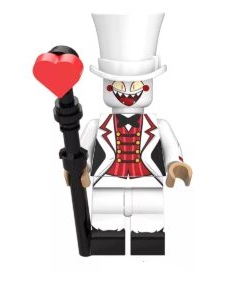 Boneco Bloco de Montar Cartoon Hazbin Hotel Lucifer Morningstar