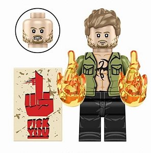 Boneco Bloco de Montar Iron Fist – Punho de Ferro