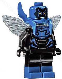 Boneco Bloco de Montar Besouro Azul Classico DC