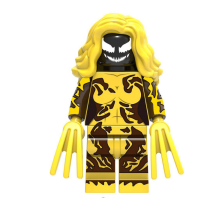 Boneco Bloco de Montar Vilão Screan Venom - Grito
