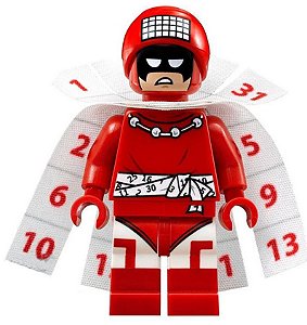 Boneco Bloco de Montar Vilão Homem Calendário DC