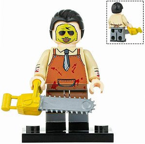 Boneco Bloco de Montar Massacre da Serra Eletrica - Terror